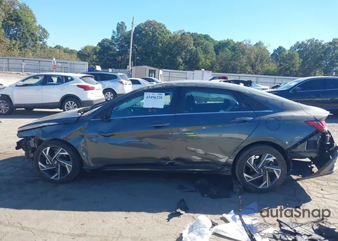 2024 Hyundai Elantra Sel из США, поврежденный, VIN KMHLS4DG7RU687484